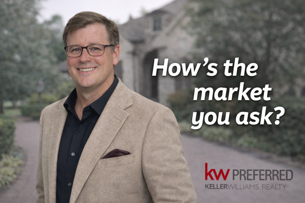 Donnie Weddle Realtor with Keller Williams Preferred discussing Tulsa real estate market trends